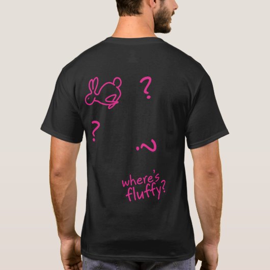 どこに柔らかいですがありますか。 -ニック及びノラ Tシャツ (裏面)