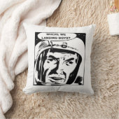 どこに着陸する?クッション クッション (ブランケット)