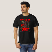 どこに私のお菓子 Tシャツ (正面フル)