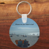 どこに行きたい？ キーホルダー (正面)