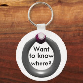 どこに行くか知りたい？キャプティブビーズリング キーホルダー (正面)