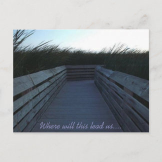 どこに行く… ポストカード