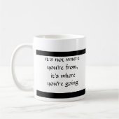 どこに行っていますか。 コーヒーマグカップ (左)