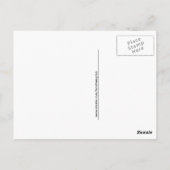 「どこに行っても、そこにいる」はがき ポストカード (裏面)