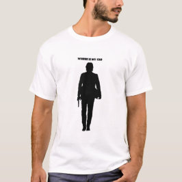どこに車あるの? Tシャツ