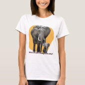 どこに連れて行く遊の? Tシャツ (正面)