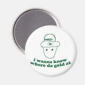 どこに金ゴールドがあるか知りたい マグネット (正面/裏面)