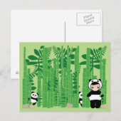 どこに隠れてたの？ ポストカード (正面/裏面)