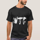 どこに魚WTF Tシャツ (正面)
