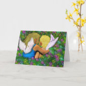 どこへでも天使たちだ！ カード (黄色い花)