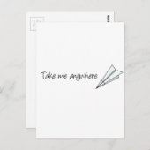 どこへでも連れて行って ポストカード (正面/裏面)