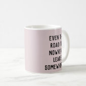 どこへも通じない コーヒーマグカップ (正面右)