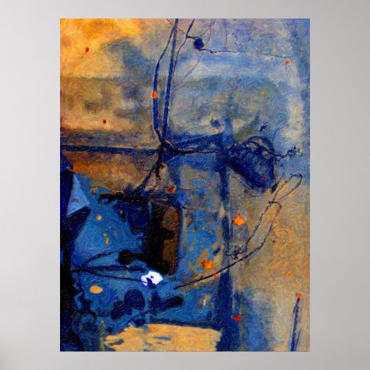 「どこへ行くつもりだい？」 プリント (正面)