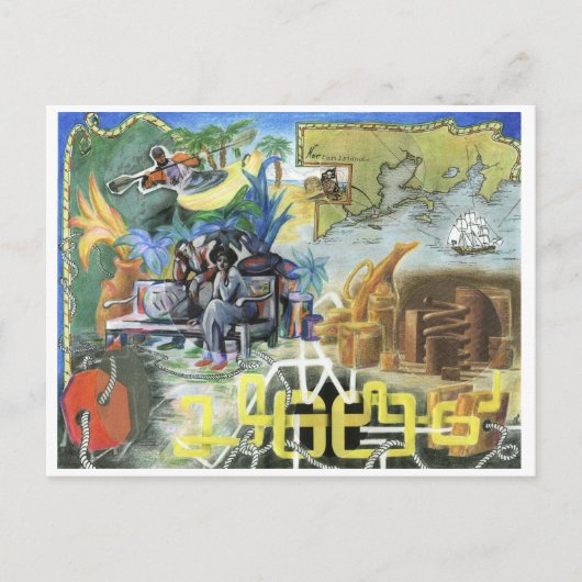 どこへ行こうか ポストカード (正面)