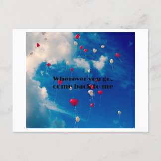 どこへ行っても来私の所へ帰れ シーズンポストカード