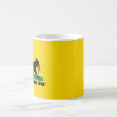 どこへ行っても足を踏む コーヒーマグカップ (中央)