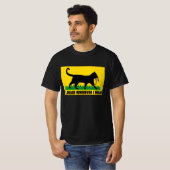 どこへ行っても足を踏む Tシャツ (正面フル)
