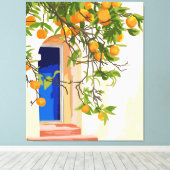 どこへ行っても、すべてのハートを持って行く キャンバスプリント (インサイチュ (ウッドフロア))