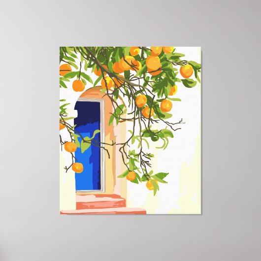 どこへ行っても、すべてのハートを持って行く キャンバスプリント (正面)