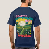 どこまでも希望を撒き散らそう Tシャツ (裏面)