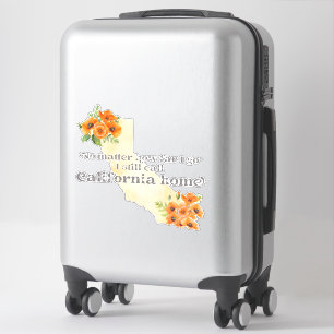 どこまで行ってもカリフォルニアと呼んでいる シール