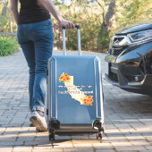 どこまで行ってもカリフォルニアと呼んでいる シール (スーツケースインサイチュ)