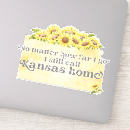 どこまで行ってもカンザスホームと呼んでる シール