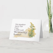 どこまで行ってもケンタッキーは家に帰る カード (正面)