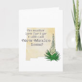 どこまで行ってもニューメキシコと呼ぶ カード (正面)