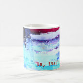 どこも山の旗の検討のマグ コーヒーマグカップ (中央)