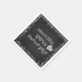 どこ離れに行っても少し輝く引用文 スタンダードカクテルナプキン (角)