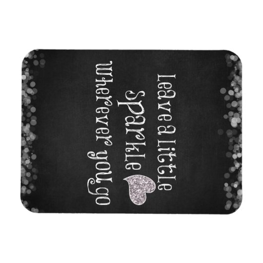 どこ離れに行っても少し輝く引用文 マグネット (横)