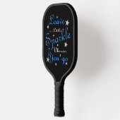 どこ離れに行っても少し輝く青 ピックルボールラケット (左)