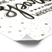 どこ離れに行っても少し輝く フォトプリント            (角)