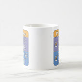 どちらか選んで - コーヒー or カフェイン コーヒーマグカップ (中央)