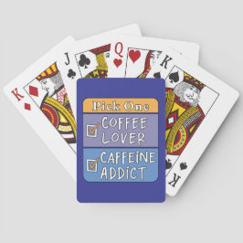 どちらか選んで - コーヒー or カフェイン トランプ