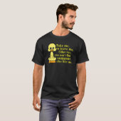どちらか離れ見つからないように私を連れて行く Tシャツ (正面フル)