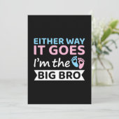 どちらにしても私は大きなBroジェンダーの暴露だ 招待状 (スタンド正面)