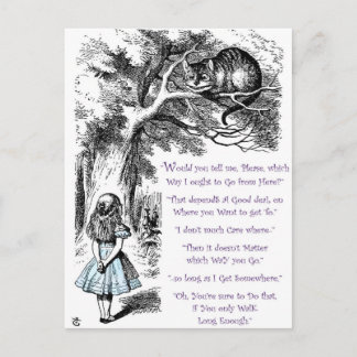 どちらに進んでも同じこと ポストカード