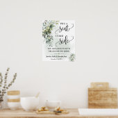 どちらの側の儀式結婚ユーカリも選ぶ ポスター (キッチン)