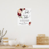 どちらの席もマルサラ結婚の儀式で選ぶ ポスター (キッチン)