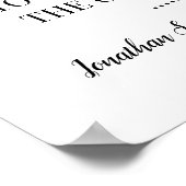 どちらの席もマルサラ結婚の儀式で選ぶ ポスター (角)