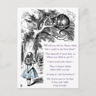 どちらへいってもよい ポストカード