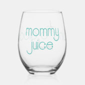 どっかおもしろいかワインだ ステムなしワイングラス (裏面)