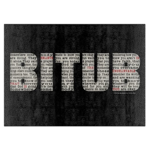 どっか誰か(BITUB) カッティングボード (正面)