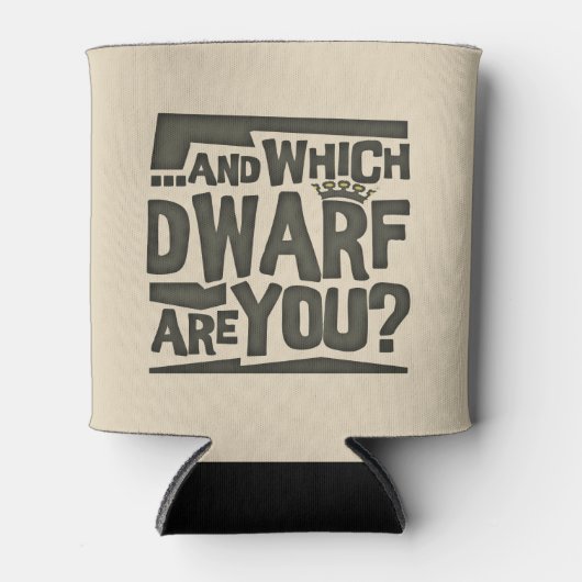 どっちの小人だ？ 缶クーラー (正面)