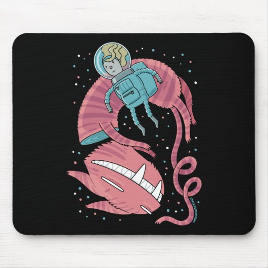 どっちへ行けばいいんだ… マウスパッド (正面)