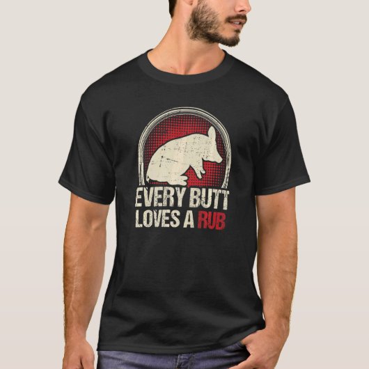どのお尻も擦り傷が大好き Tシャツ (正面)