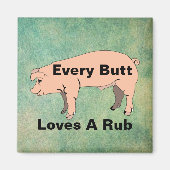 どのお尻も擦り磁石が大好き マグネット (正面)