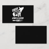 どのお尻も豚の豚の豚のおおもしろいいしい肉が好き 名刺 (正面/裏面)